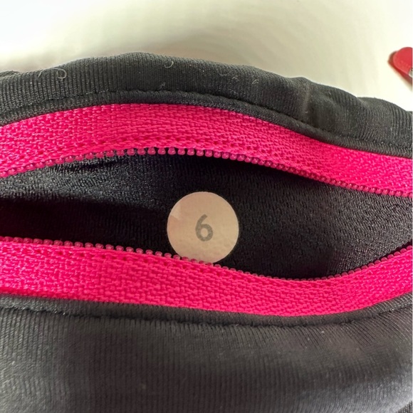 Lululemon Run Speed Shorts Flashback Static Pink Raspberry Glo Sz 6 Running Gym - Picture 10 of 12